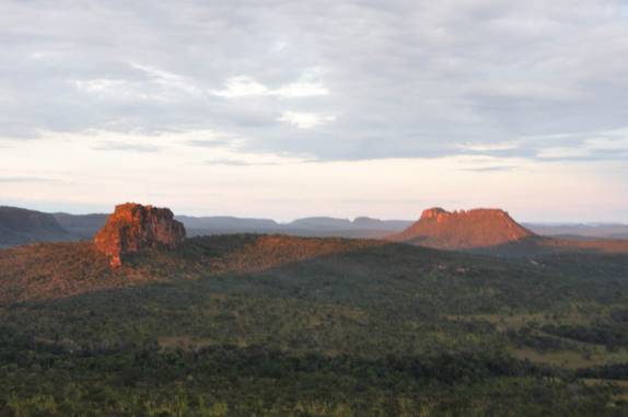 Magnífico visual de final de tarde na Chapada das Mesas, região de Carolina - MA